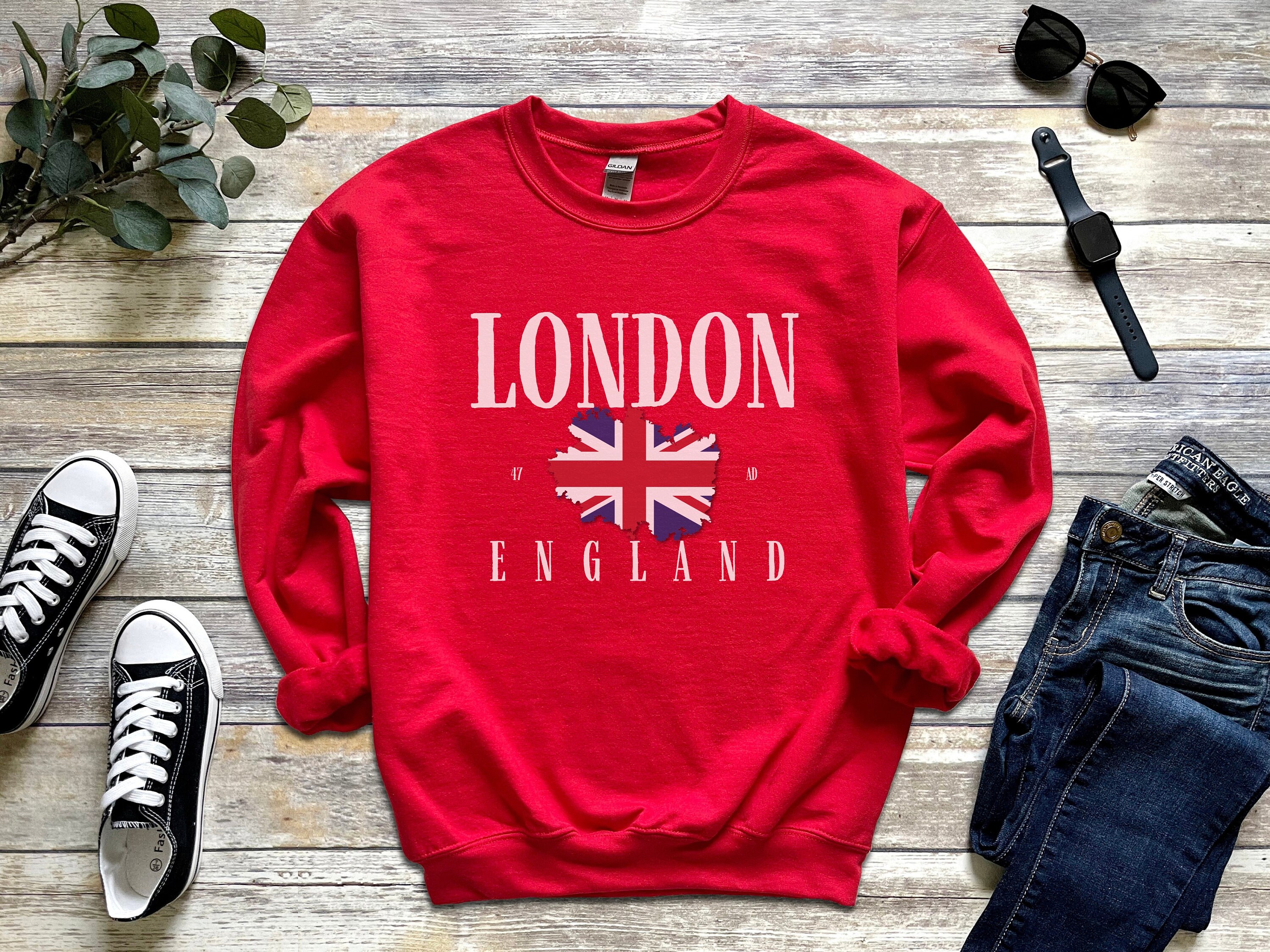 Sweat à Col Zippé Angleterre – Look Patriotique Et Confortable Pour Les Fans