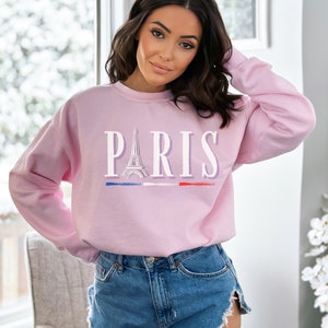 Paris France Eiffel Tower sweatshirt, Travel lover France shirt, Paris Lover gift, France Souvenir tees, Vintage Paris city fan  sweater