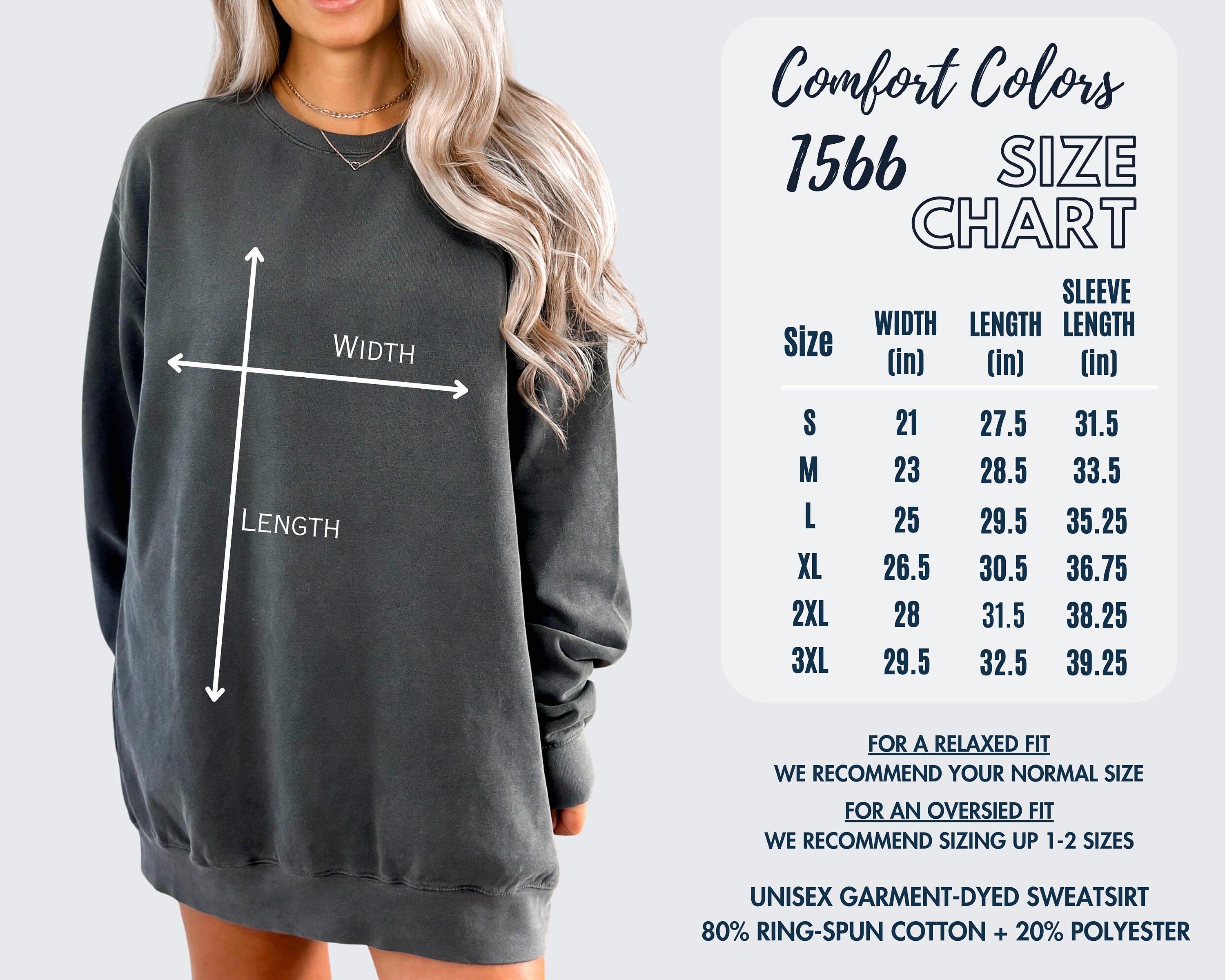 Ski Comfort Colors Sweatshirt, Skiing Sweater, Minimal Apres Ski Shirt ...