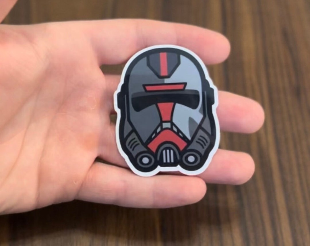 Hunter Clone Force 99 Sticker: Star Wars Bad Batch Vinyl Decal - Etsy