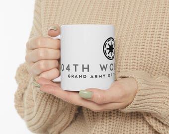 104th Wolfpack Mug: Star Wars Clone Wars Battalion