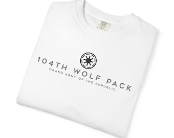 T-shirt 104e meute de loups : T-shirt Star Wars Clone Wars