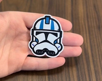 Clone Trooper Echo Sticker – Star Wars, The Clone Wars Vinyl Decal