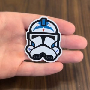 CT- Fives Trooper Star Wars autocollant, Star Wars the Clone Wars, autocollant, SWTCW