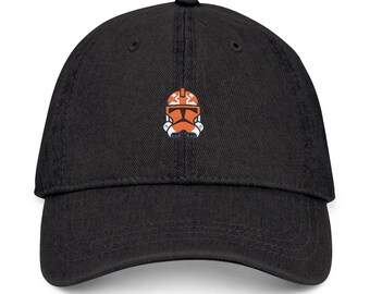 332nd Clone Trooper Helmet Dad Hat, Star Wars Inspired Embroidered Cap