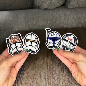 4 Piece Star Wars Trooper Sticker Pack, Star Wars the Clone Wars, sticker, SWTCW