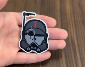 Crosshair Clone Force 99 Sticker, Star Wars The Bad Batch