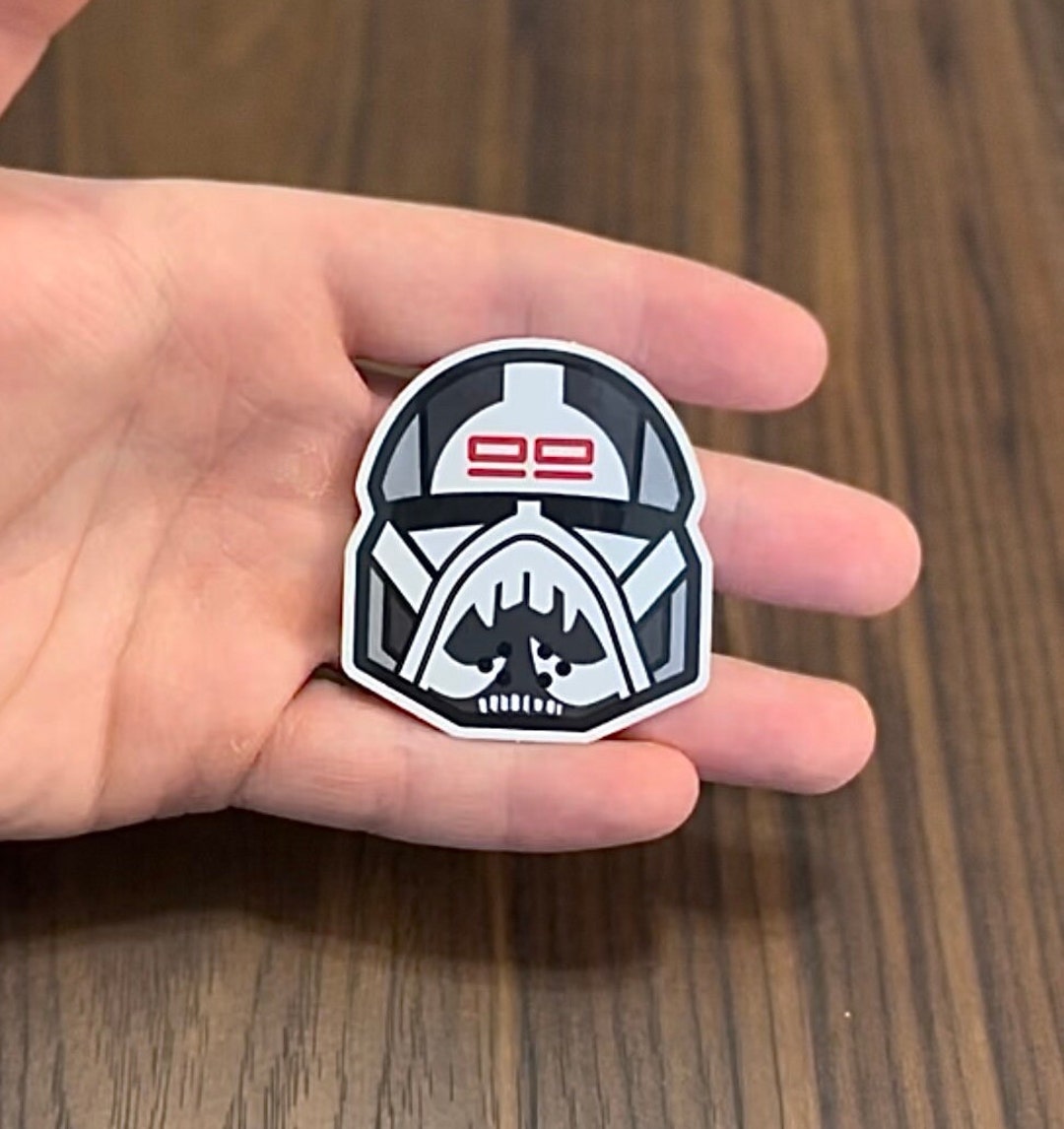 Wrecker Clone Force 99 Star Wars Sticker, Star Wars the Clone Wars