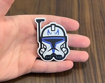 Captain Rex Trooper Aufkleber: Star Wars Clone Wars Vinyl Aufkleber