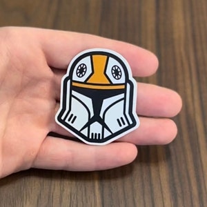 Clone Pilot Trooper Star Wars sticker, Star Wars the Clone Wars, sticker, SWTCW