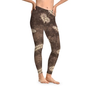 Tie Dye cowrie Stretchy Leggings