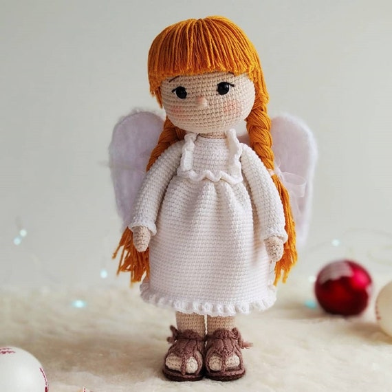 Crochet sales angel doll
