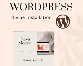 Servicio de instalación de temas de WordPress, configuración de temas de WordPress, asistencia para WordPress, ayuda con la configuración de temas.