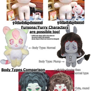 Commande de poupée personnalisée de 20 cm Poupée de n'importe quel personnage Anime KPOP JPOP Idol App Game Vtuber Person FF14 D&D Manga Manhwa Original OK image 9