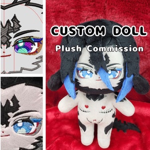 Custom 20cm Doll Commission Any Character to a Doll Anime KPOP JPOP Idol App Game Vtuber Person FF14 DnD Manga Manhwa Original OK zdjęcie 1