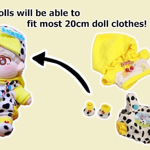 Custom 20cm Doll Commission Any Character to a Doll Anime KPOP JPOP Idol App Game Vtuber Person FF14 DnD Manga Manhwa Original OK image 2