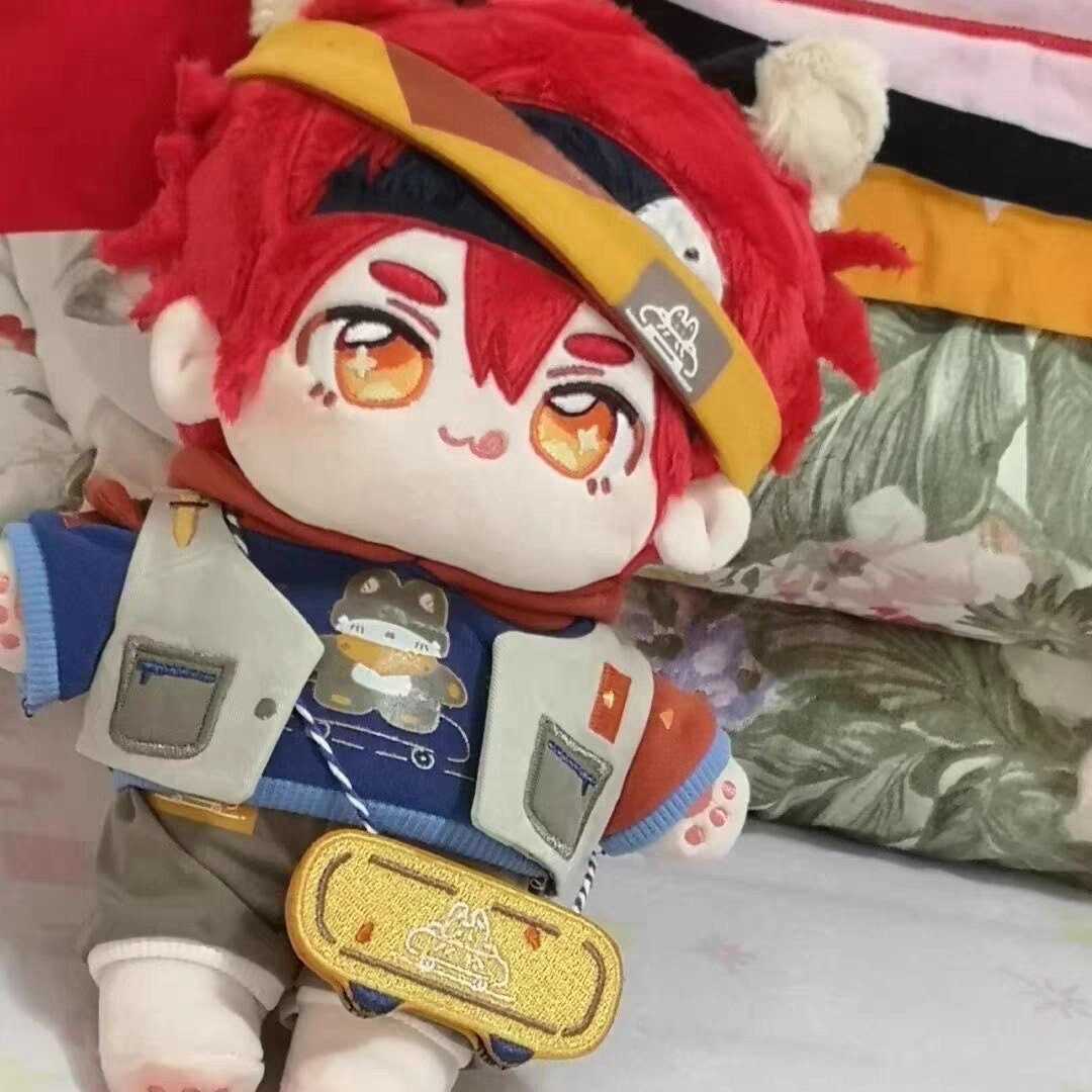 SK8 Reki 20cm Doll Skater Boy 8 Inch Plush for Friends Anime Otaku
