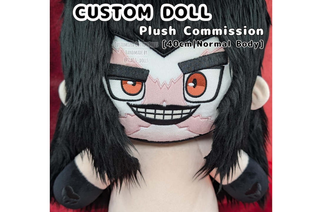 Custom 40cm Doll Commission - Big & Huge Plush, Perfect Gift