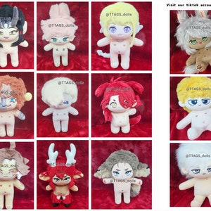 Custom 20cm Doll Commission Any Character to a Doll Anime KPOP JPOP Idol App Game Vtuber Person FF14 DnD Manga Manhwa Original OK 画像 6