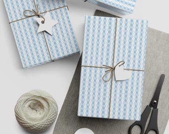UNC Chapel Hill | Gift Wrapping Paper Sheets, 1pc | Carolina Fever | Chapel Thrill | North Carolina | Graduation Gift | Carolina Blue
