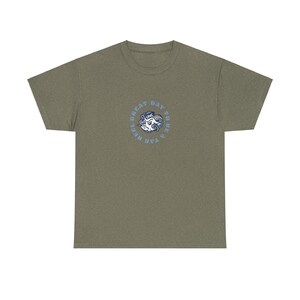 Unisex Heavy Cotton Tee UNC Chapel Hill | Great Day to be a Tar Heel | Carolina Fever | North Carolina | Graduation Gift | Carolina Blue image 4