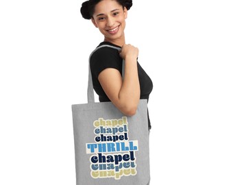 Borsa tote intrecciata "Thrill" Tar Heels della UNC Chapel