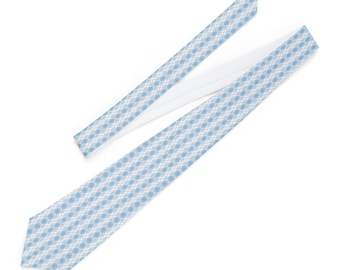 Carolina Blue Argyle Printed Necktie | UNC Chapel Hill | Tar Heels | Chapel Thrill | North Carolina | Graduation Gift