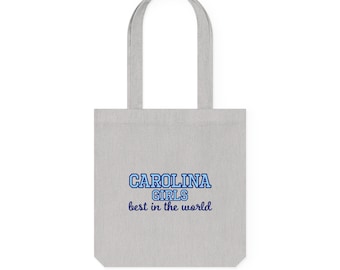 UNC Chapel Hill - Carolina Girls, best in the world - Woven Tote Bag