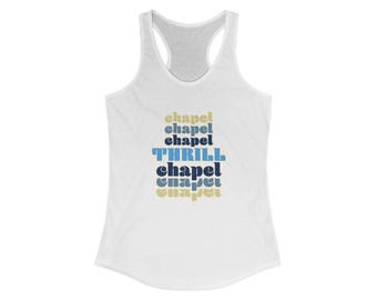 UNC Chapel 'Thrill' teerhakken: Ideale racerback-tanktop dames