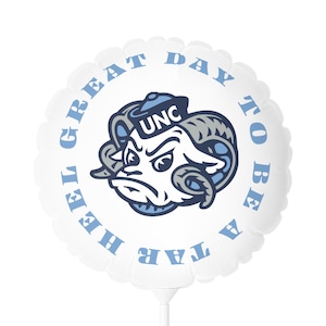 Balloon (Round and Heart-shaped) | UNC Chapel Hill | Great Day to be a Tar Heel | Chapel Thrill | North Carolina | Graduation Gift image 6