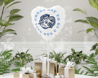 Balloon (Round and Heart-shaped) | UNC Chapel Hill | Great Day to be a Tar Heel | Chapel Thrill | North Carolina | Graduation Gift