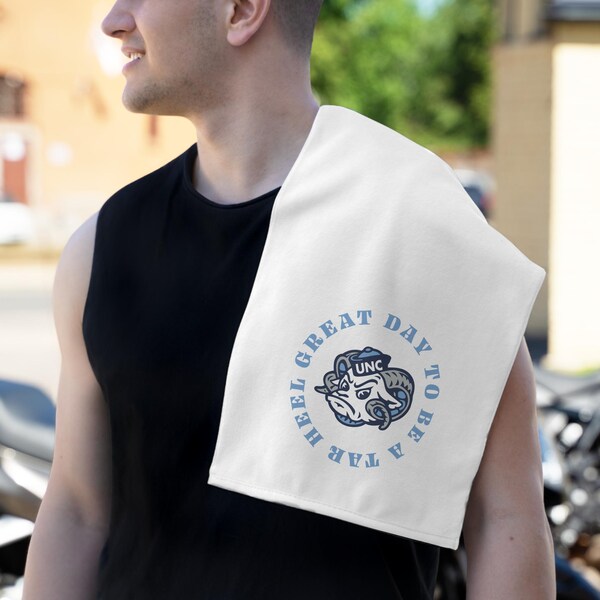 UNC Chapel Hill - Great Day To Be a Tar Heel - #GDTBATH - Rally Towel, 11x18