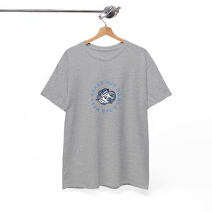Unisex Heavy Cotton Tee UNC Chapel Hill | Great Day to be a Tar Heel | Carolina Fever | North Carolina | Graduation Gift | Carolina Blue image 9