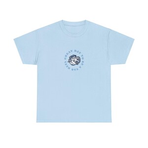 Unisex Heavy Cotton Tee UNC Chapel Hill | Great Day to be a Tar Heel | Carolina Fever | North Carolina | Graduation Gift | Carolina Blue image 5