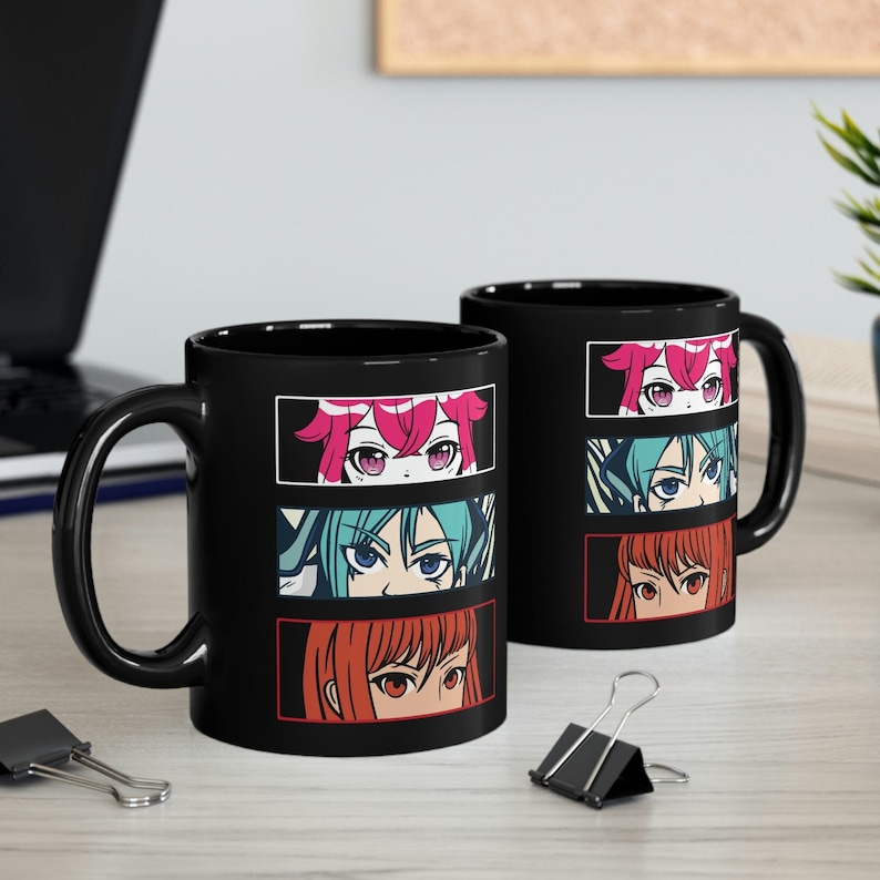 Anime Eyes Mug Cute Anime Mugs, Anime Coffee Cups, Anime Fan Gifts ...