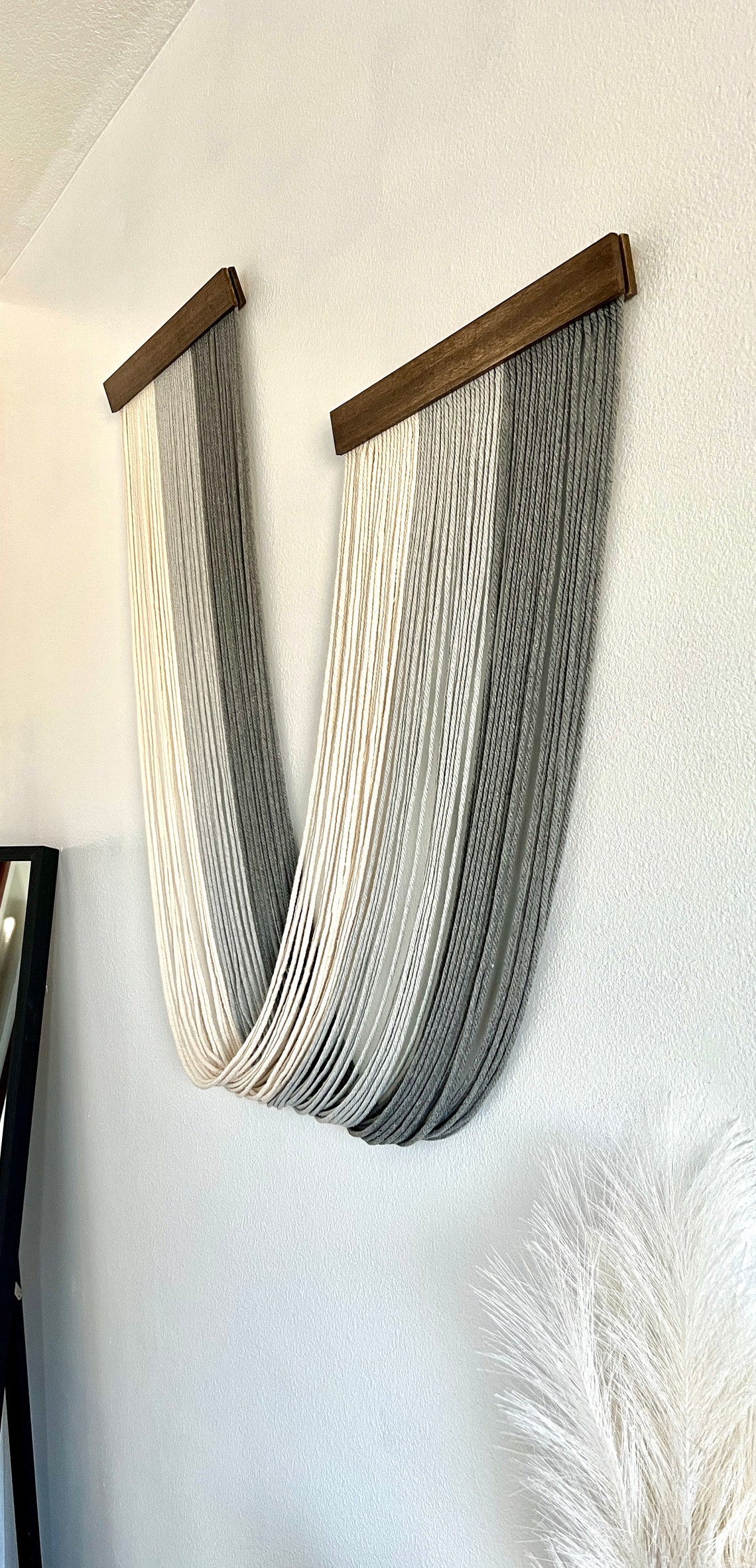 Macrame Wall Hanging, Fiber Art Decor, Modern Boho Decor. - Etsy
