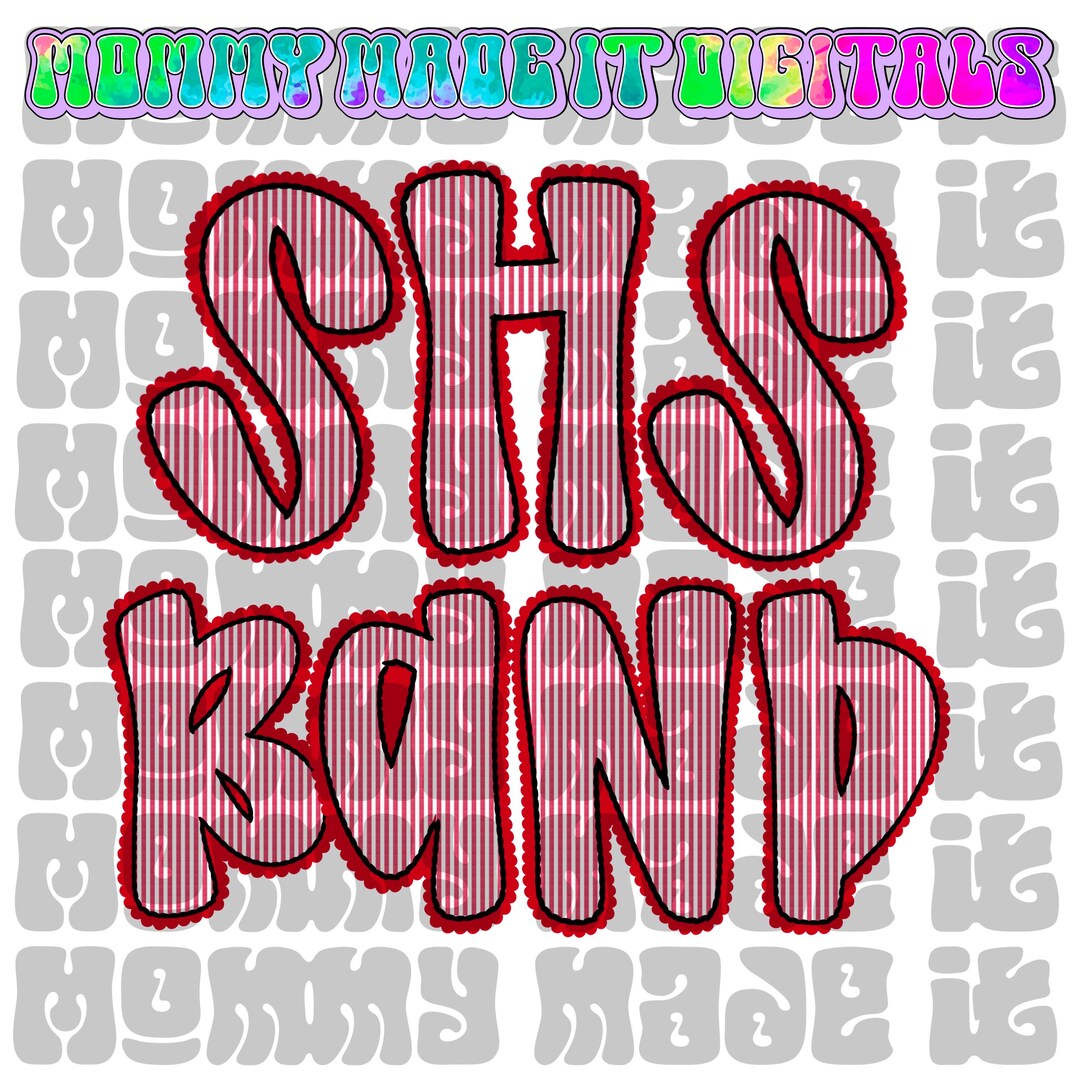 Shs Designs SHS Band PNG – Sports Spirit Wear (digital Design Download) PNG for ...