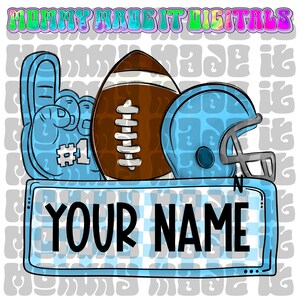 Placa de identificação de futebol PNG: Design esportivo personalizado (download digital)