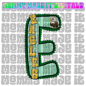 CUSTOM SEERSUCKER Sports Team Mascot Digital Design Download Personalized