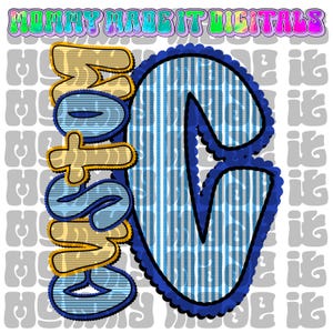 CUSTOM SEERSUCKER Sports Team Mascot Digital Design Download Personalized