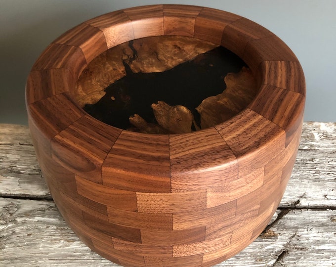 Sierra Walnut Handmade Wooden Urn
