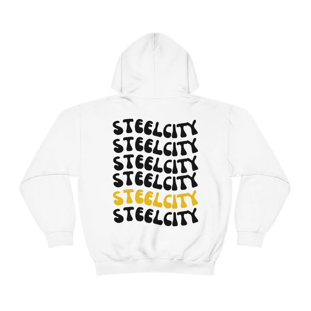 Steel City Unisex Hoodie Steelers Fan Apparel Funky Pittsburgh