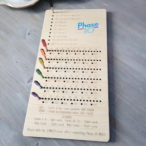 Jeu de cartes Phase 10