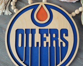 Edmonton Oilers Wandbehang