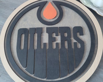 Edmonton Oilers Wandbehang
