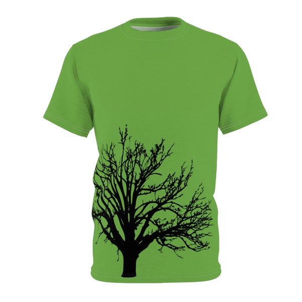 T-shirt taglio e cucito unisex ispirata alla natura con design ad albero su Etsy, camicia ad albero, t-shirt avventura, albero della vita, regali fantastici, camicia ad albero