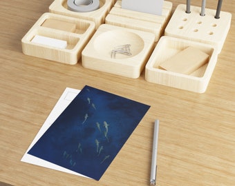 Shark Print Fine Art Postcards