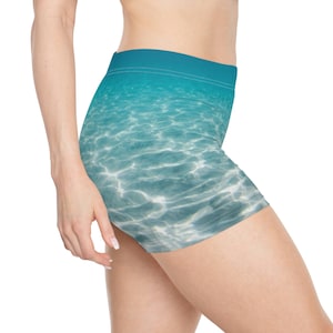Ocean Print Women&#39;s Shorts (AOP)