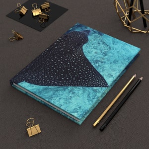 Spotted Eagle Ray Hardcover Journal Matte