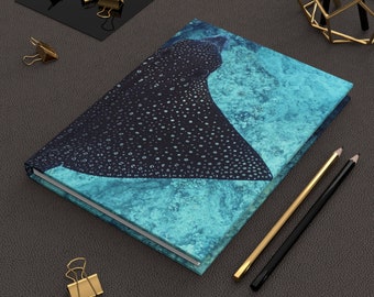 Spotted Eagle Ray Hardcover Journal Matte